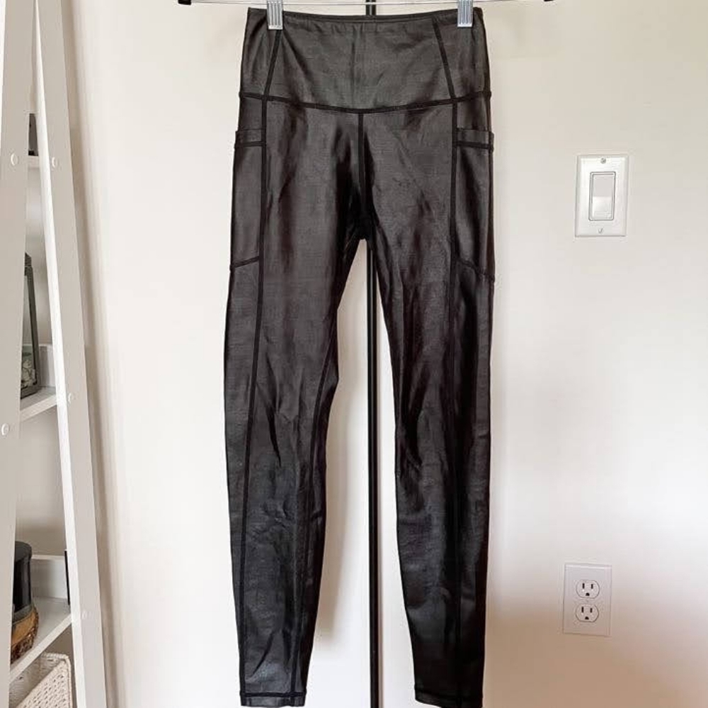 ETHOS leather leggings